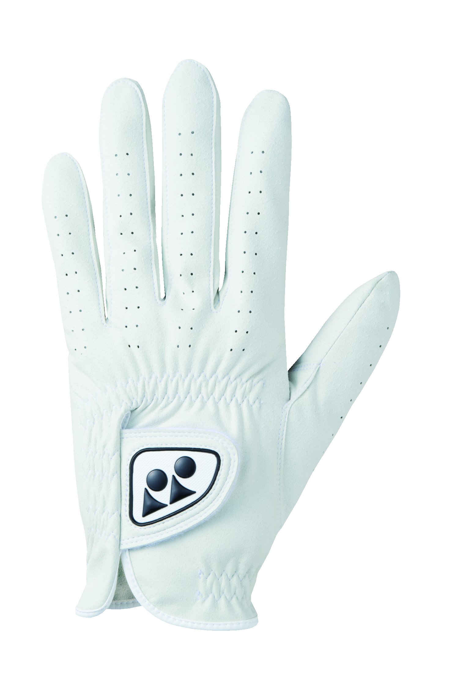 YONEX GL-711 Men's Golf Gloves, All Weather (GL-711), White/Black